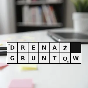 Rozwiązanie krzyżówki: wykonywany na gliniastym nieprzesiąkalnym terenie - drenaż gruntów | hasła, synonimy i podpowiedzi Hasło krzyżówkowe wykonywany na gliniastym nieprzesiąkalnym terenie - drenaż gruntów – rozwiązanie, synonimy, podpowiedzi i definicje krzyżówkowe